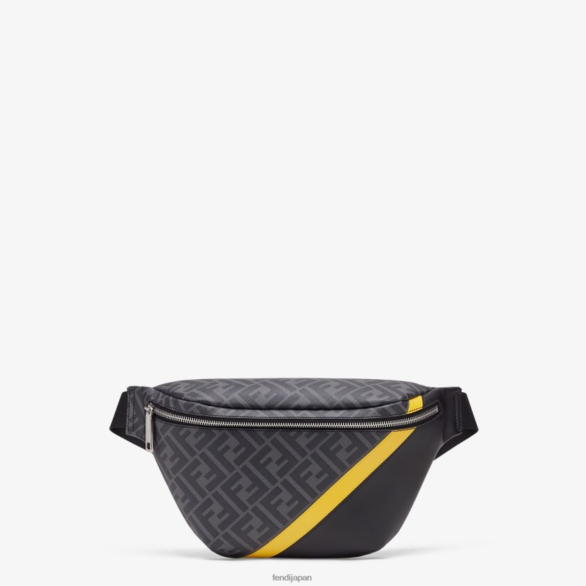 jp Fendi 男性 布製ベルトバッグ グレー 20L42T1804 アクセサリー