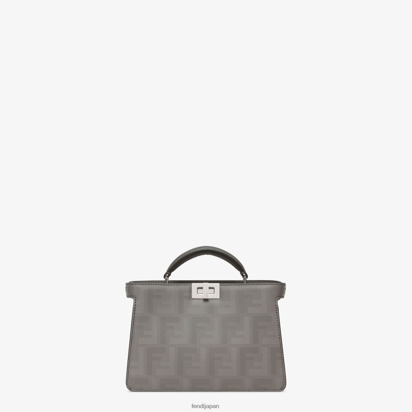 jp Fendi 男性 鳩革バッグ グレー 20L42T1809 アクセサリー