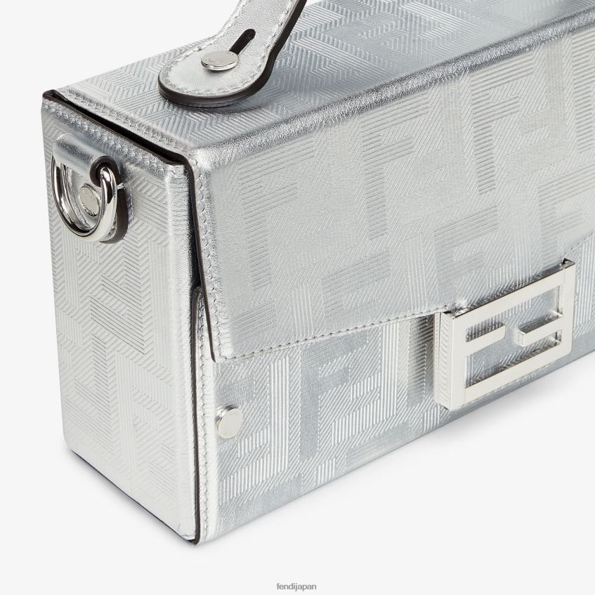 jp Fendi 男性 ラミネートレザーバッグ 銀 20L42T1815 アクセサリー