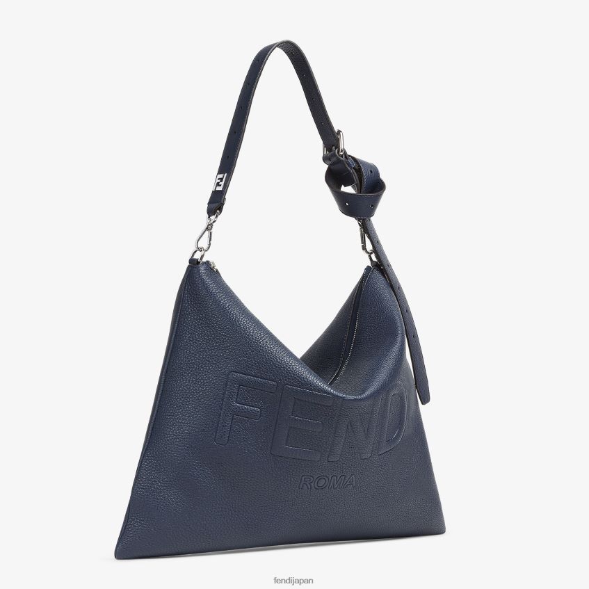 jp Fendi 男性 革のバッグの後 青 20L42T1827 アクセサリー