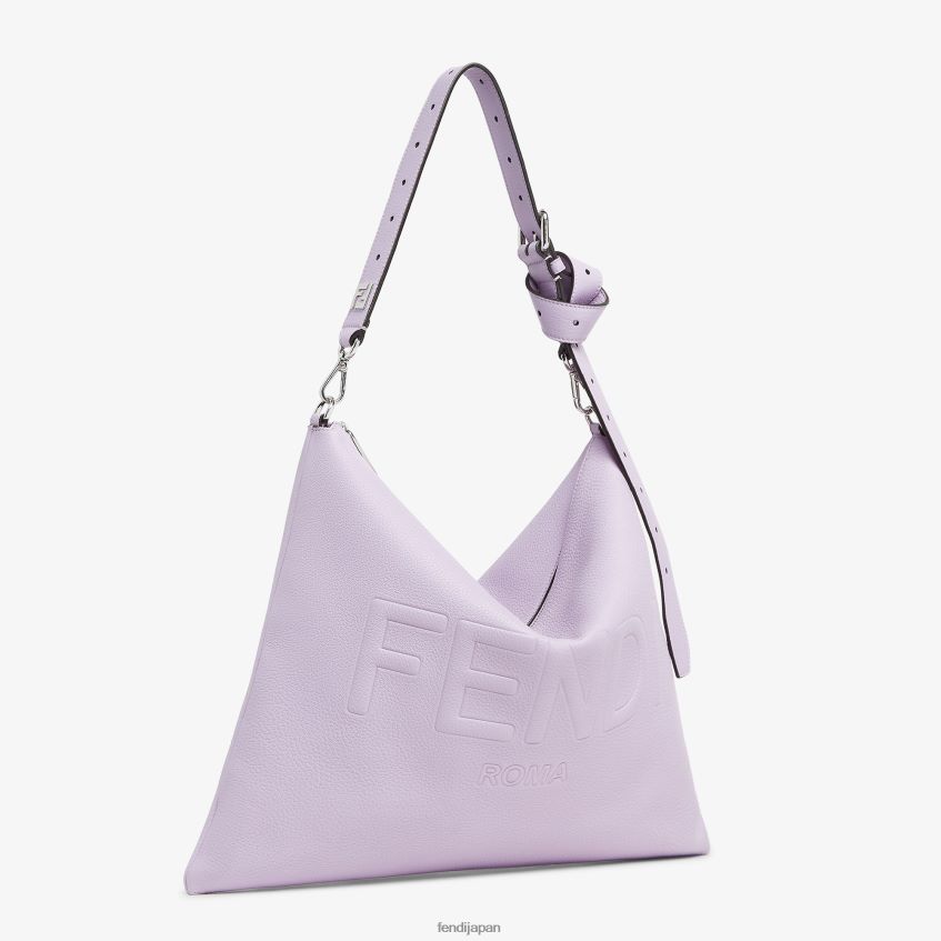 jp Fendi 男性 ライラック色のレザーバッグ 紫 20L42T1828 アクセサリー