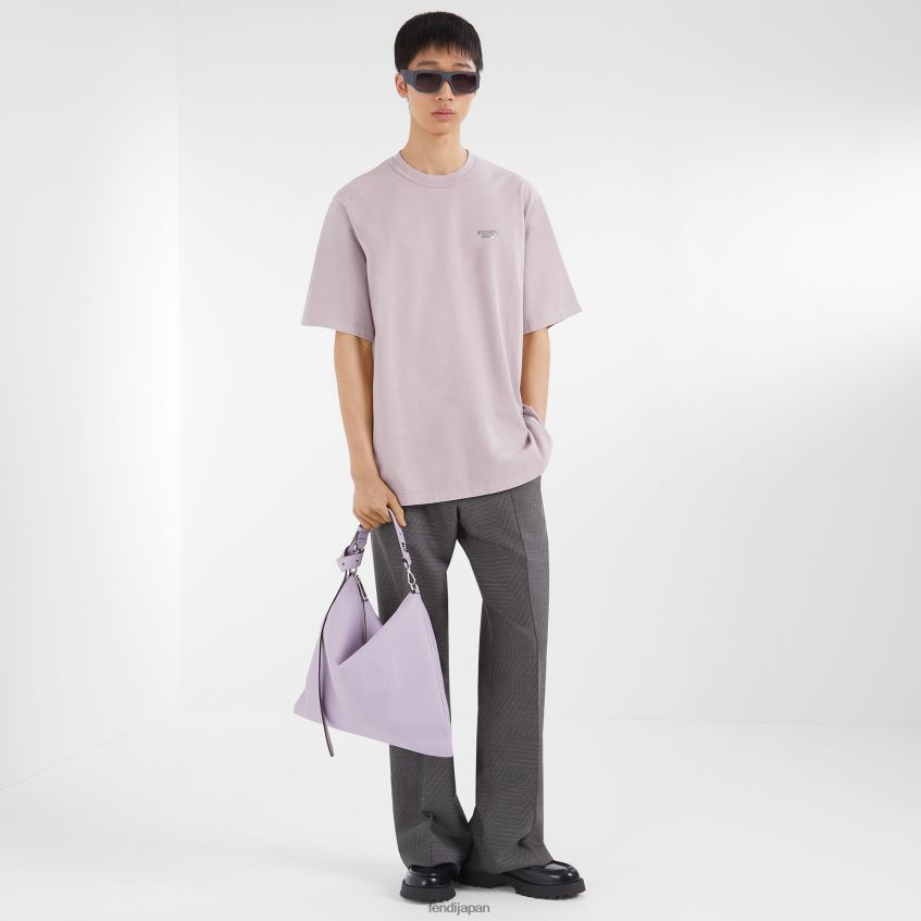 jp Fendi 男性 ライラック色のレザーバッグ 紫 20L42T1828 アクセサリー