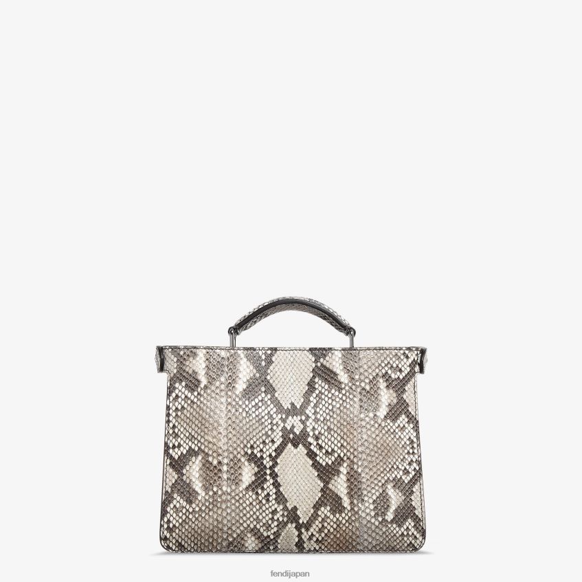 jp Fendi 男性 パイソンと革のバッグ ベージュ 20L42T1834 アクセサリー