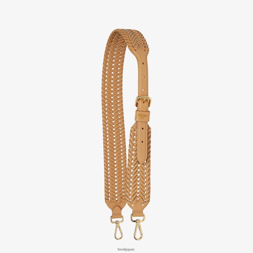 jp Fendi 女性 革製ショルダーストラップ ベージュ 20L42T185 アクセサリー