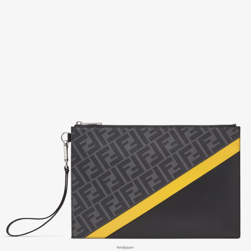 jp Fendi 男性 布製バッグ グレー 20L42T1859 アクセサリー
