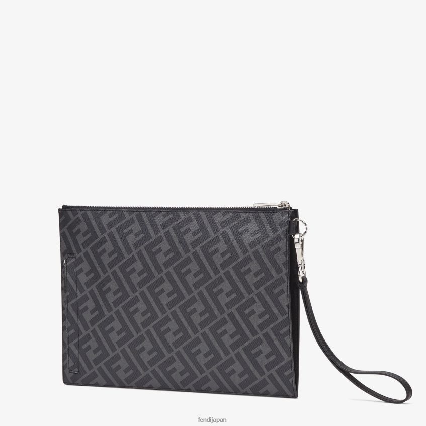 jp Fendi 男性 布製バッグ グレー 20L42T1859 アクセサリー