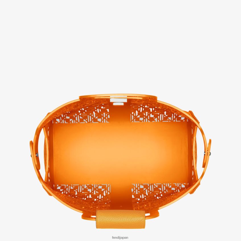 jp Fendi 男性 リサイクルされたビニール袋 オレンジ 20L42T1866 アクセサリー