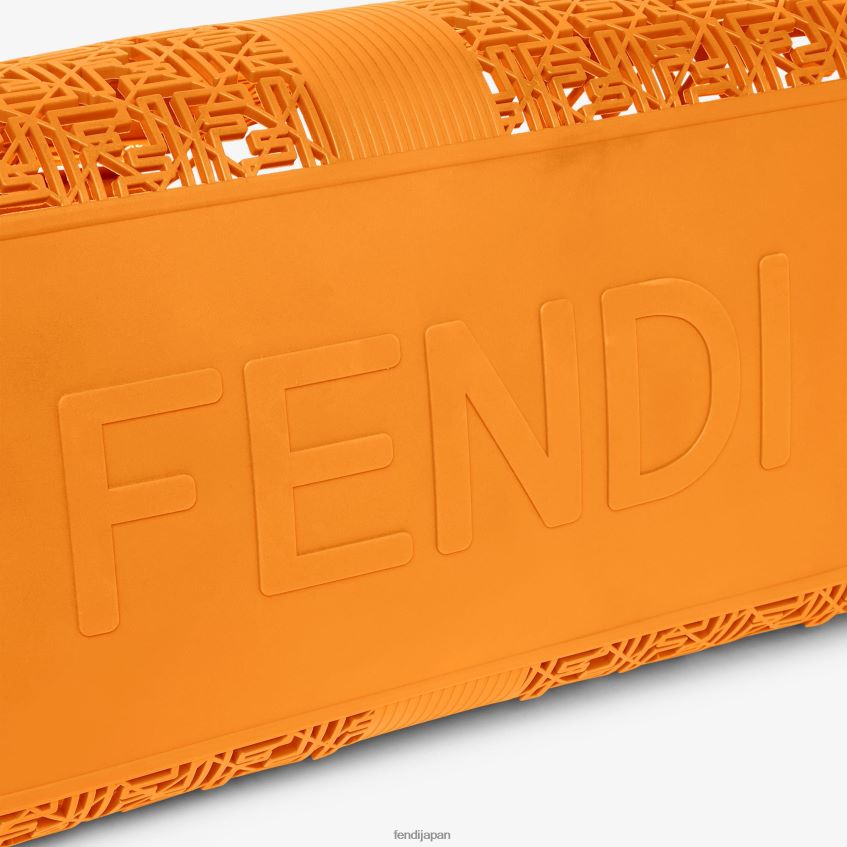 jp Fendi 男性 リサイクルされたビニール袋 オレンジ 20L42T1866 アクセサリー