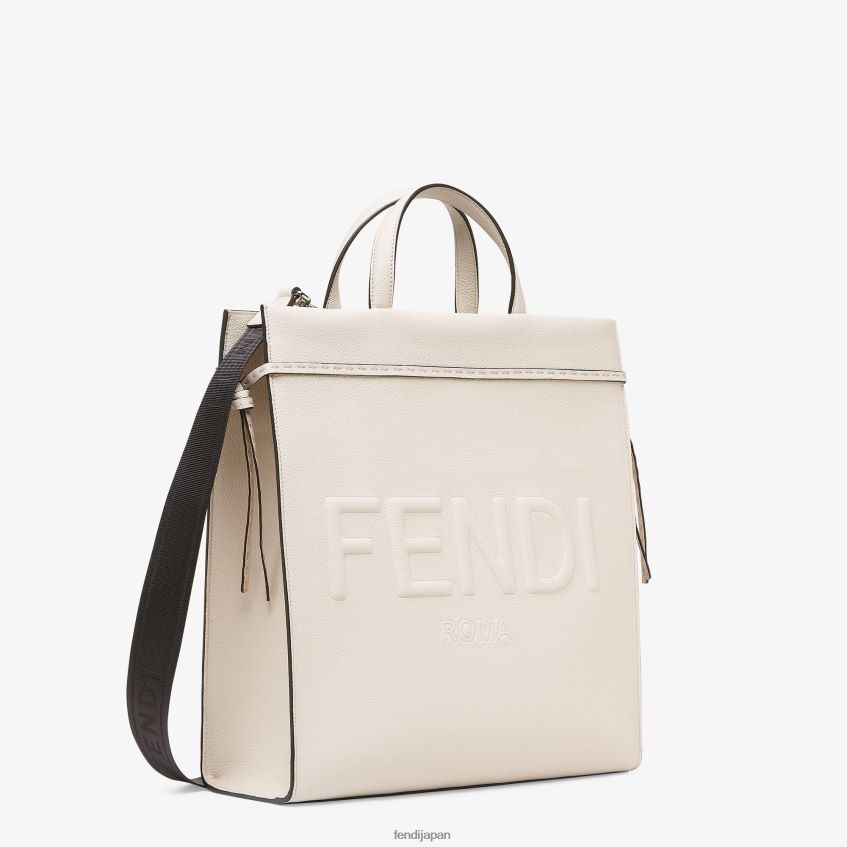 jp Fendi 男性 ミディアムゴートゥショッパーレザーバッグ ベージュ 20L42T1870 アクセサリー