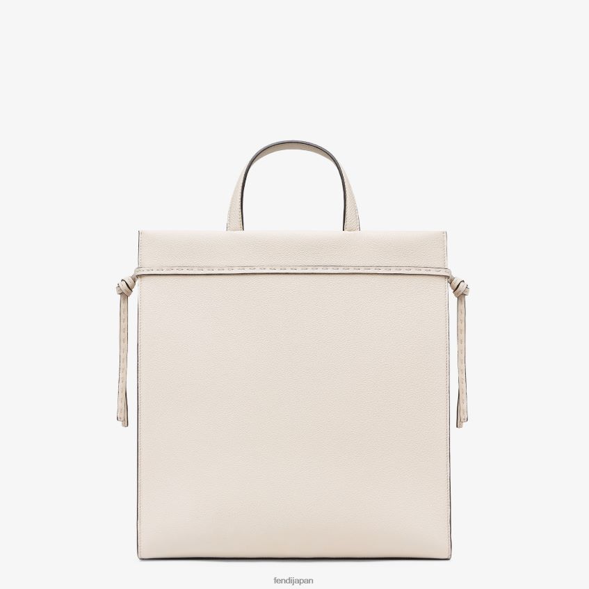 jp Fendi 男性 ミディアムゴートゥショッパーレザーバッグ ベージュ 20L42T1870 アクセサリー