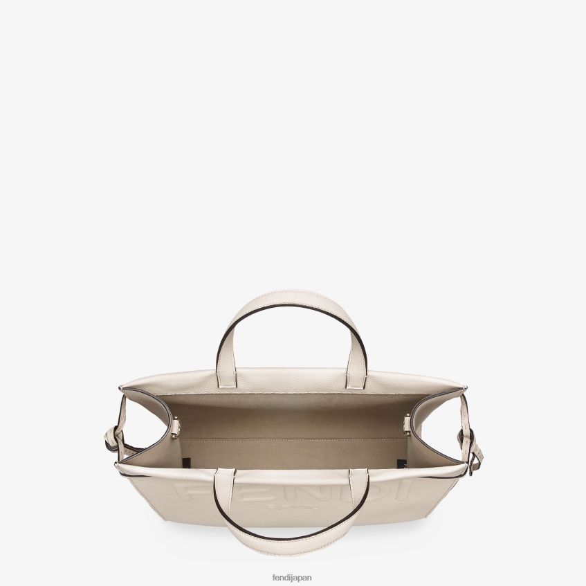 jp Fendi 男性 ミディアムゴートゥショッパーレザーバッグ ベージュ 20L42T1870 アクセサリー