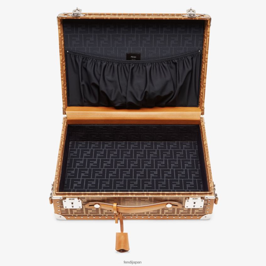 jp Fendi 男性 布製スーツケース 茶色 20L42T1894 アクセサリー