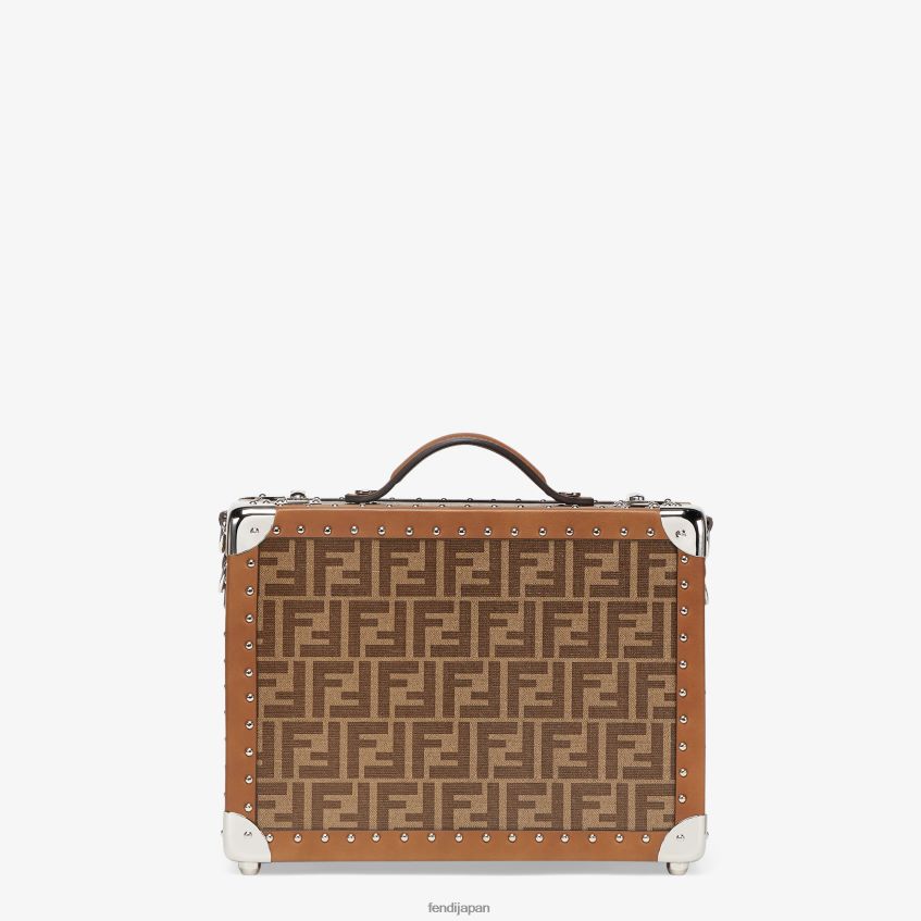 jp Fendi 男性 布製スーツケース 茶色 20L42T1895 アクセサリー
