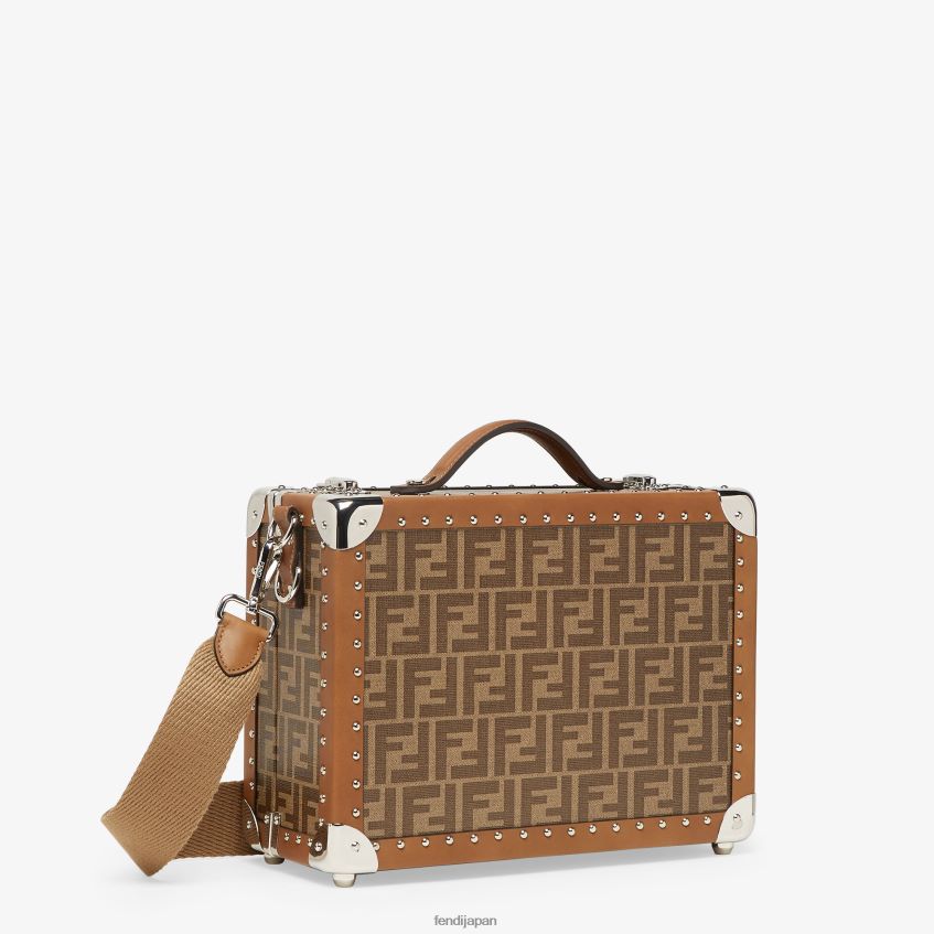jp Fendi 男性 布製スーツケース 茶色 20L42T1895 アクセサリー