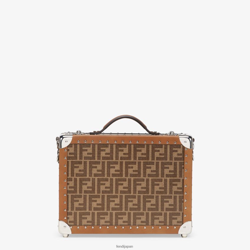 jp Fendi 男性 布製スーツケース 茶色 20L42T1895 アクセサリー