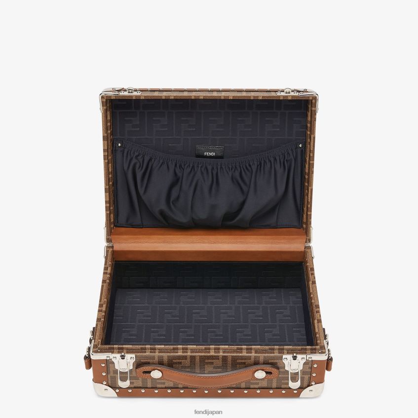 jp Fendi 男性 布製スーツケース 茶色 20L42T1895 アクセサリー