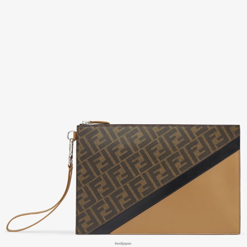 jp Fendi 男性 布製バッグ 茶色 20L42T1899 アクセサリー