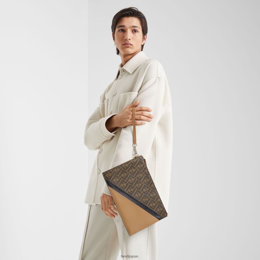 jp Fendi 男性 布製バッグ 茶色 20L42T1899 アクセサリー