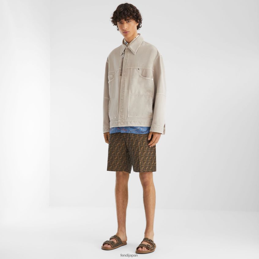 jp Fendi 男性 ジージャン ベージュ 20L42T1929 衣服