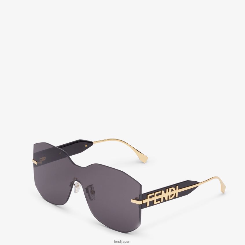 jp Fendi 女性 シールドサングラス 黒 20L42T202 アクセサリー