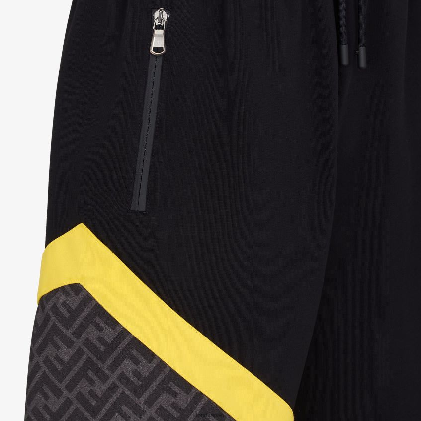 jp Fendi 男性 ジャージパンツ 黒 20L42T2051 衣服