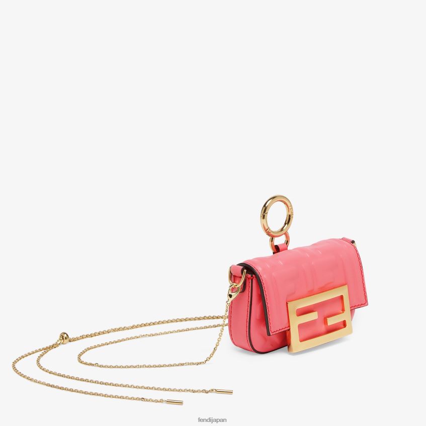 jp Fendi 女性 ナッパレザーのチャーム ピンク 20L42T220 アクセサリー
