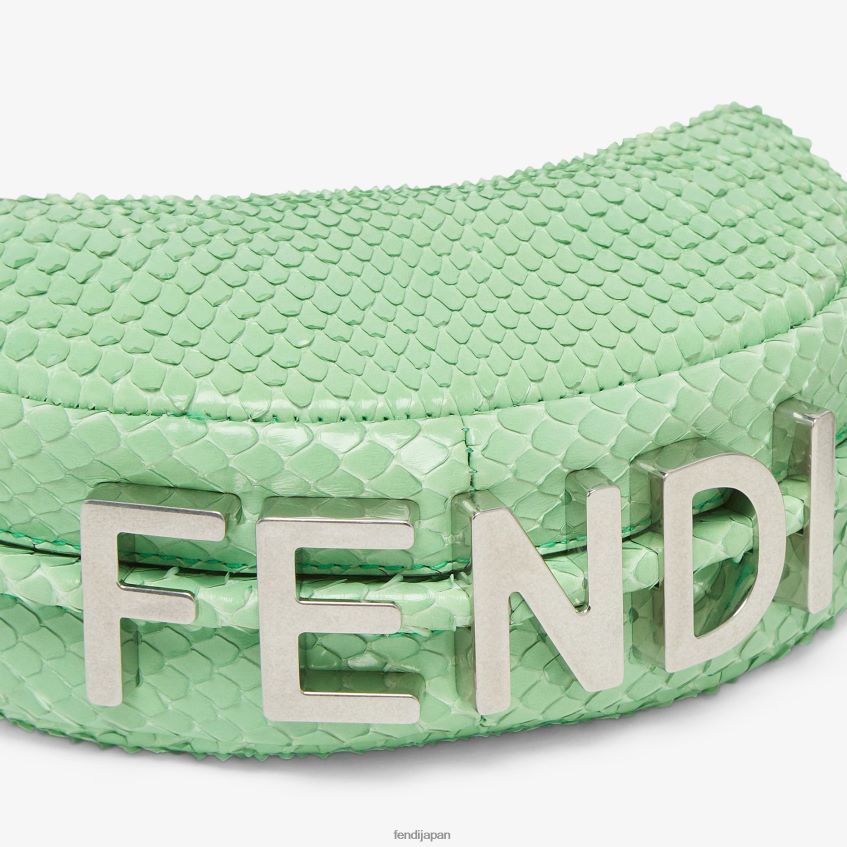 jp Fendi 女性 パイソンレザーチャーム 緑 20L42T230 アクセサリー