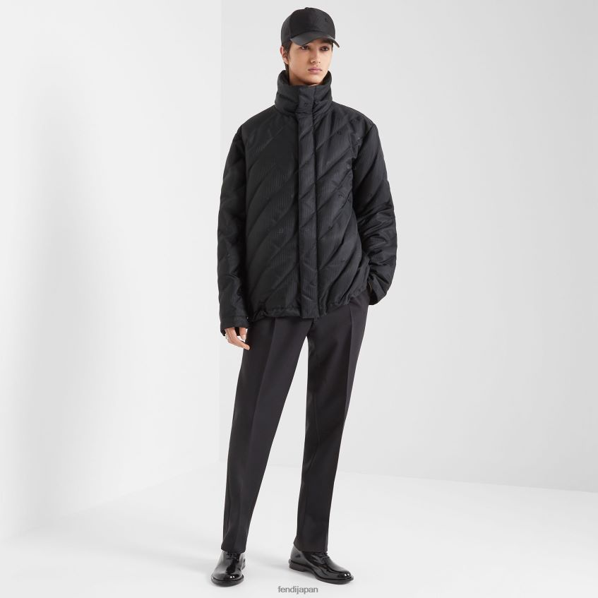 jp Fendi 男性 パテントレザー レースアップ 黒 20L42T2312 靴