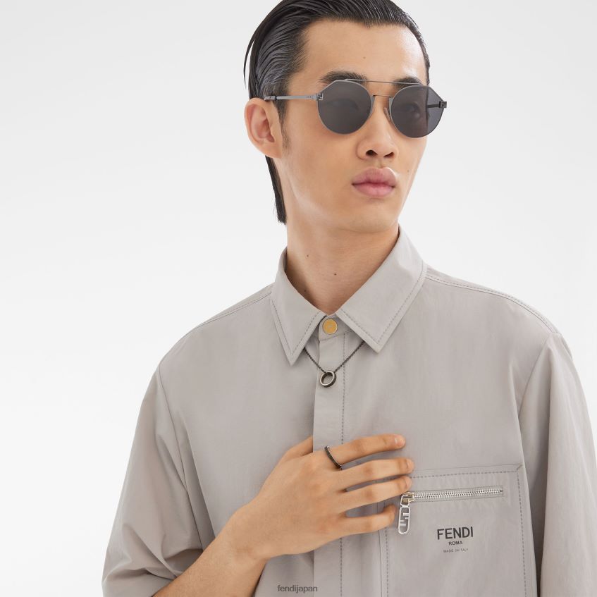 jp Fendi 男性 スカイサングラス 黒 20L42T2378 アクセサリー