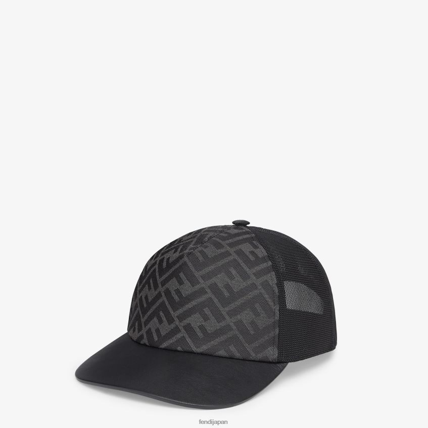 jp Fendi 男性 布製野球帽 グレー 20L42T2390 アクセサリー