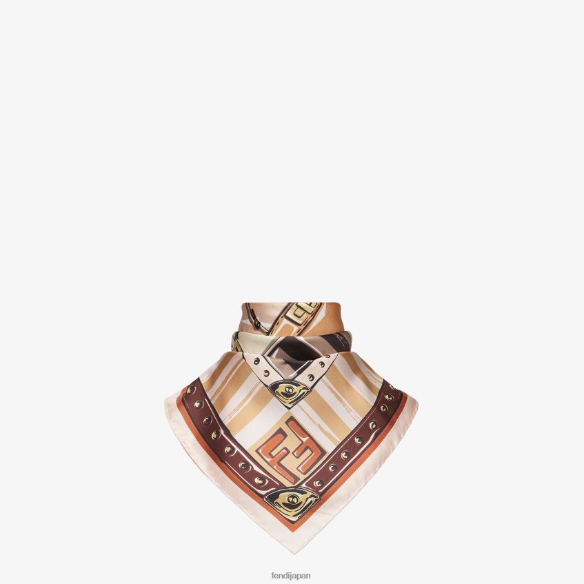jp Fendi 女性 シルクスカーフ 多色 20L42T23 アクセサリー