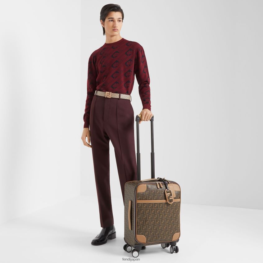 jp Fendi 男性 革製の名札 ベージュ 20L42T2492 アクセサリー