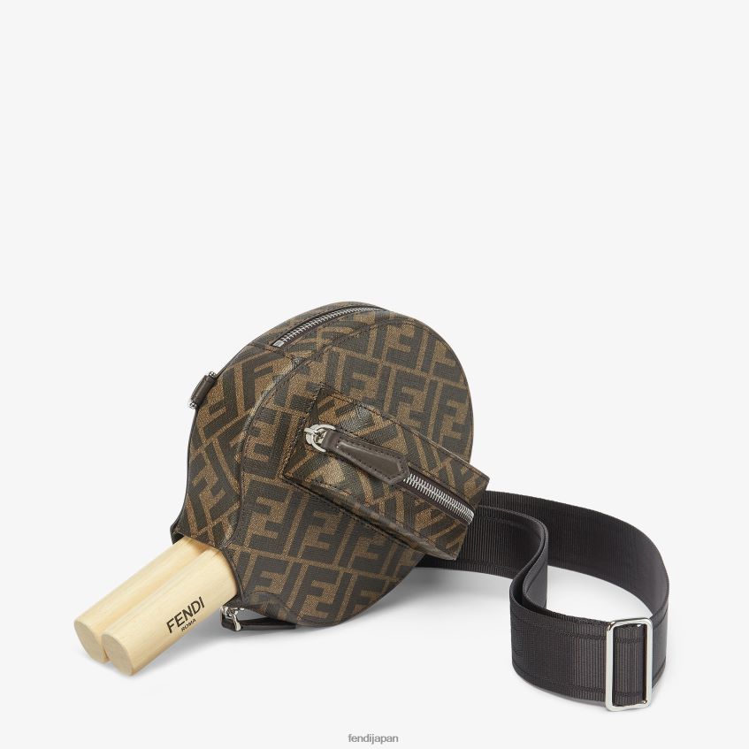 jp Fendi 男性 布製卓球セット 茶色 20L42T2502 アクセサリー
