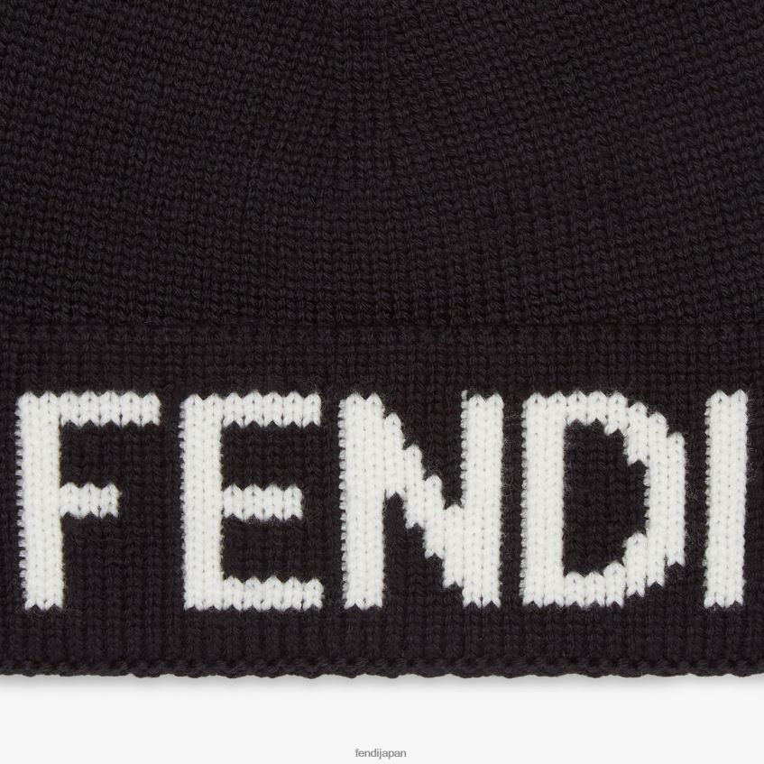 jp Fendi 男性 ウールの帽子 白 20L42T2528 アクセサリー