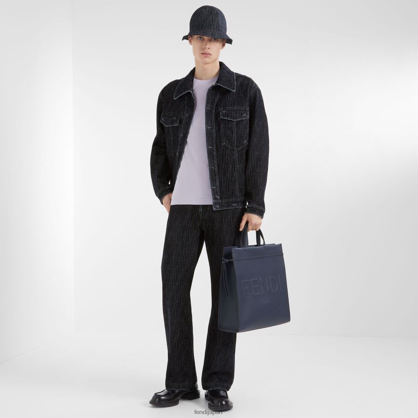 jp Fendi 男性 デニムバケットハット 青 20L42T2546 アクセサリー