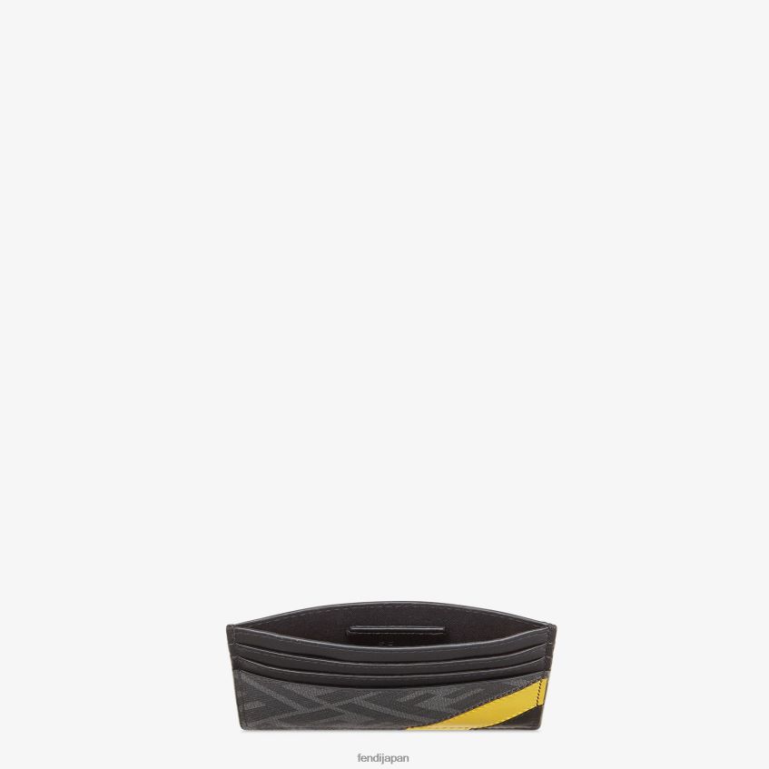 jp Fendi 男性 布製カードホルダー グレー 20L42T2578 アクセサリー