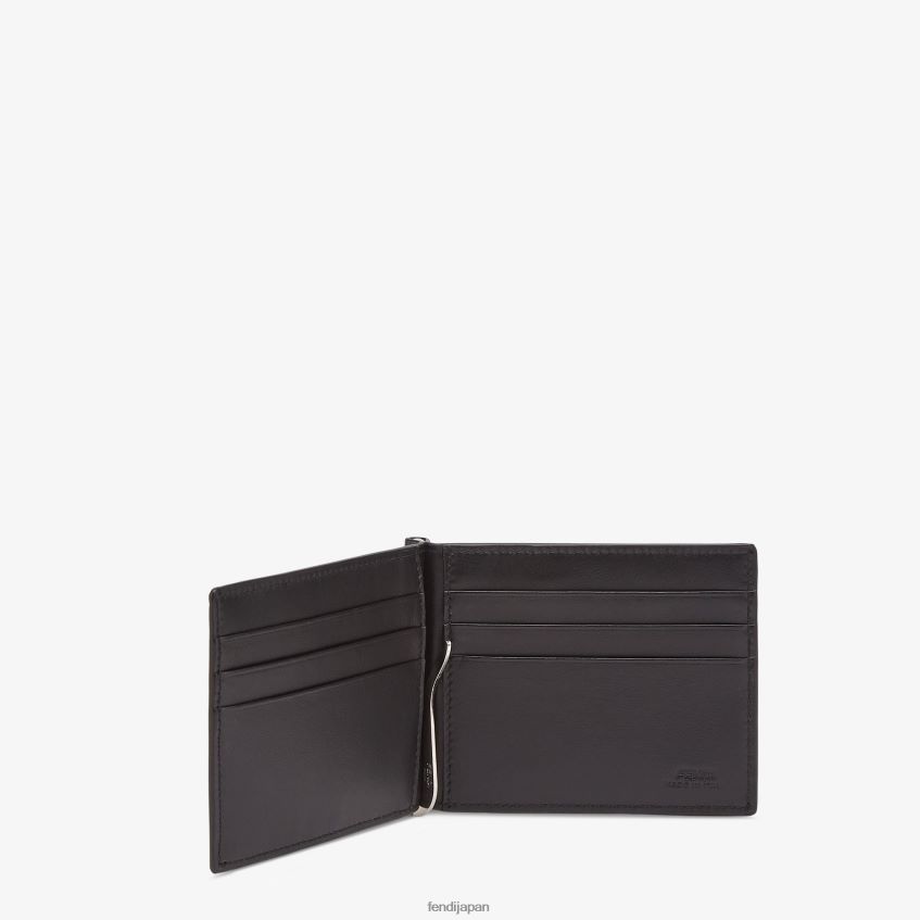 jp Fendi 男性 布製の紙幣クリップ グレー 20L42T2580 アクセサリー