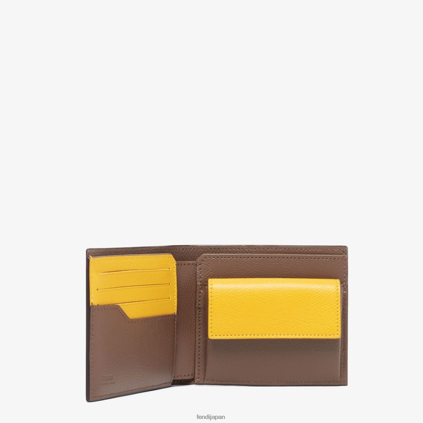 jp Fendi 男性 布製二つ折り 茶色 20L42T2591 アクセサリー