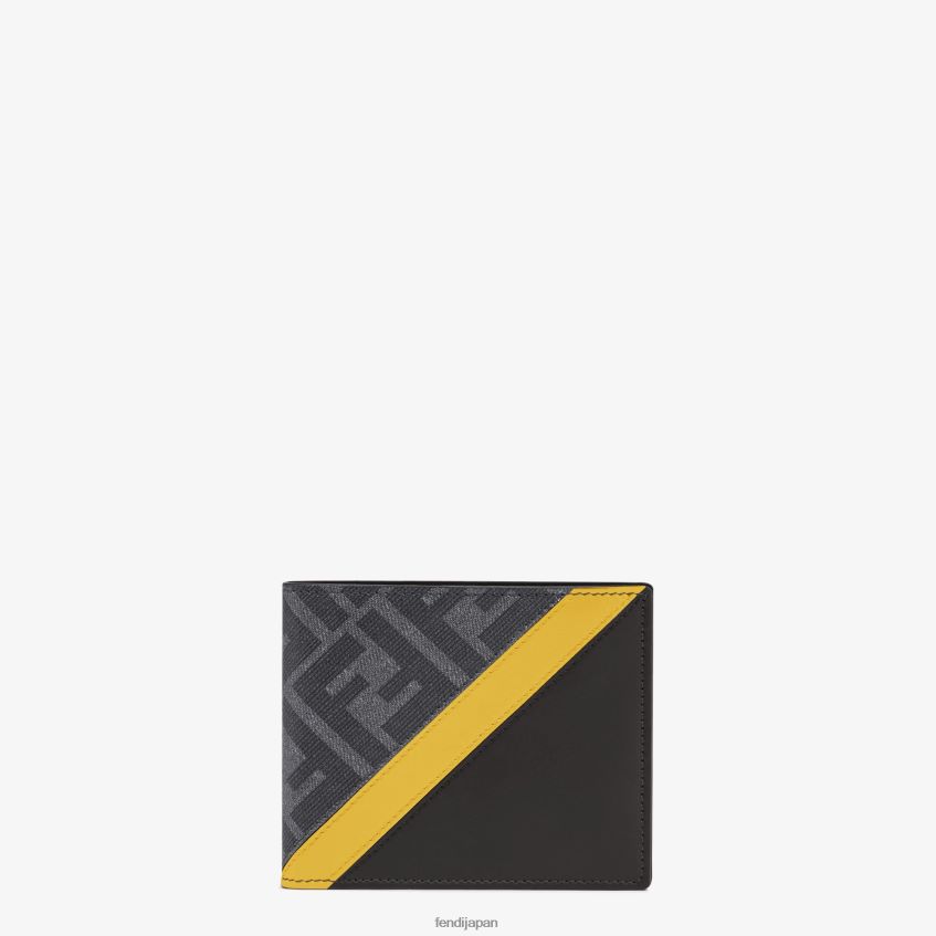 jp Fendi 男性 布製二つ折り財布 ファッション 20L42T2621 アクセサリー