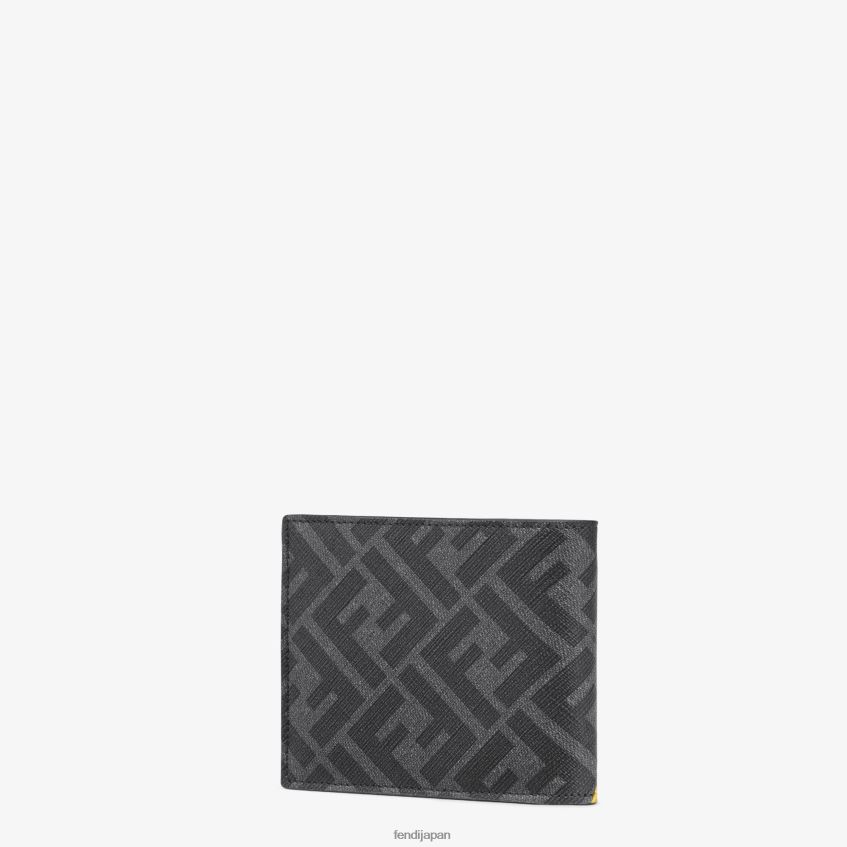 jp Fendi 男性 布製二つ折り財布 ファッション 20L42T2621 アクセサリー