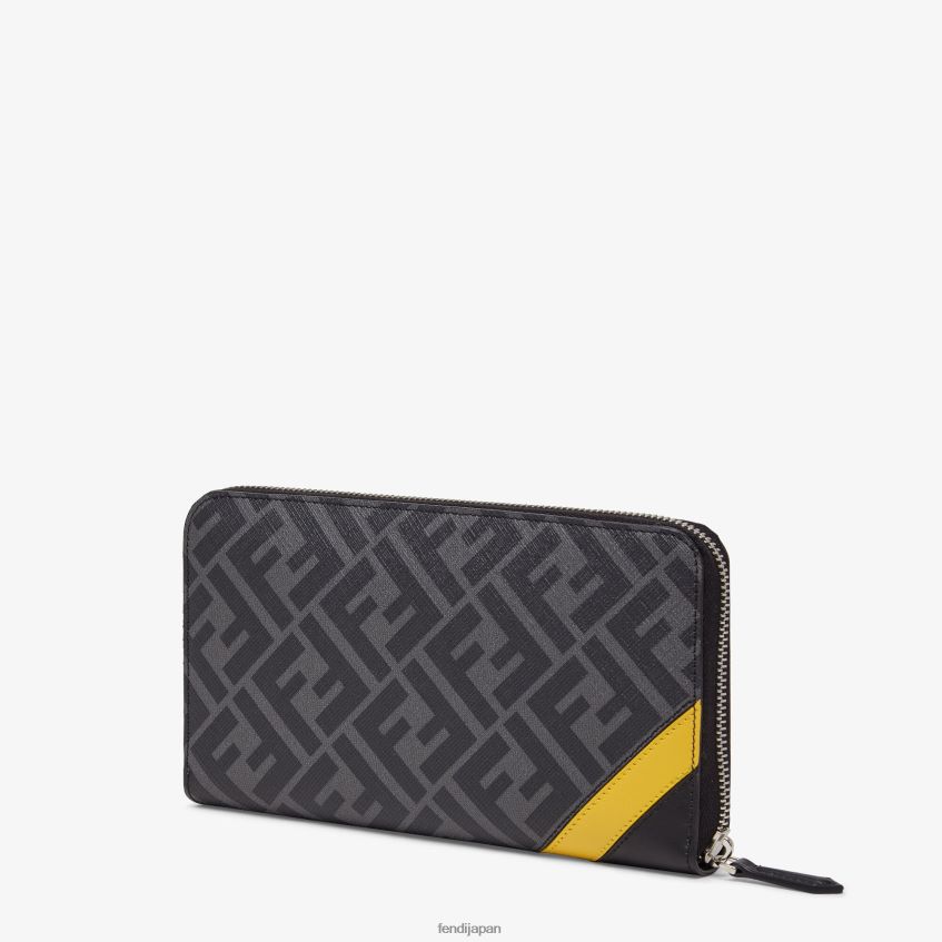 jp Fendi 男性 布製財布 黒 20L42T2626 アクセサリー