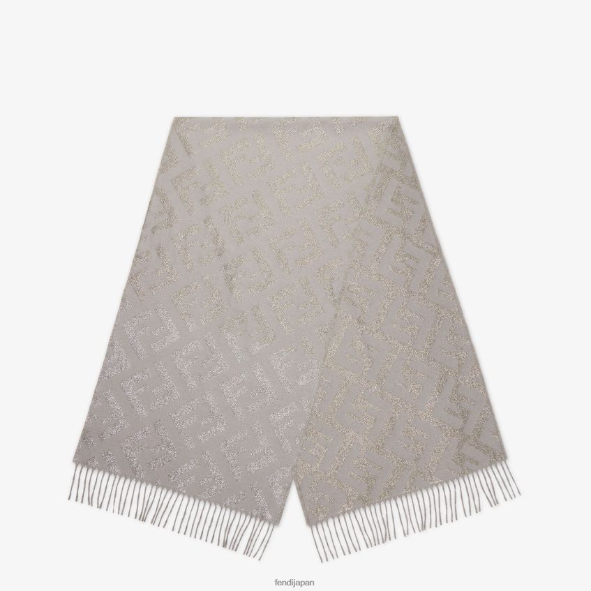 jp Fendi 女性 鳩カシミアスカーフ ベージュ 20L42T267 アクセサリー