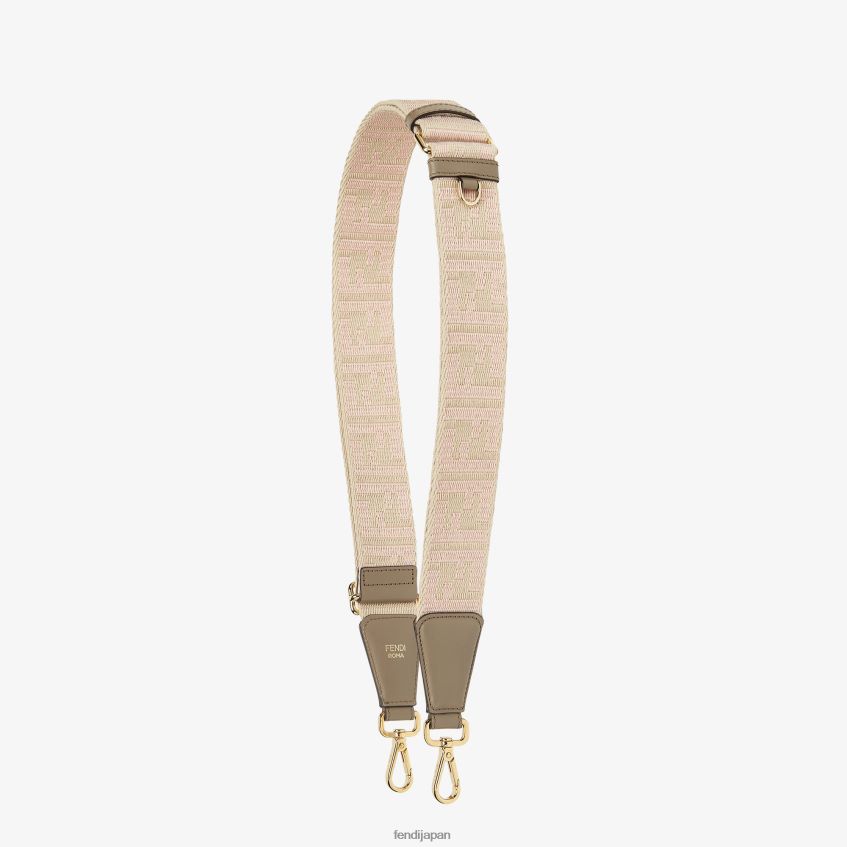 jp Fendi 女性 リボンショルダーストラップ 白 20L42T27 アクセサリー