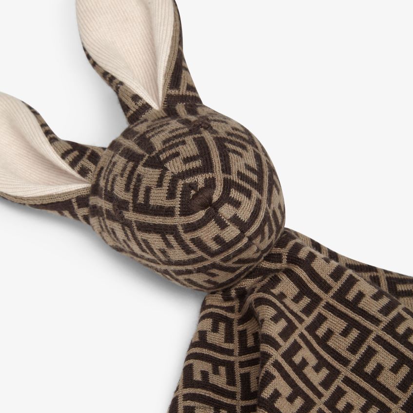 jp Fendi 子供たち ロゴ入りコットンとカシミアの赤ちゃん用ぬいぐるみ ファッション 20L42T2826 アクセサリー