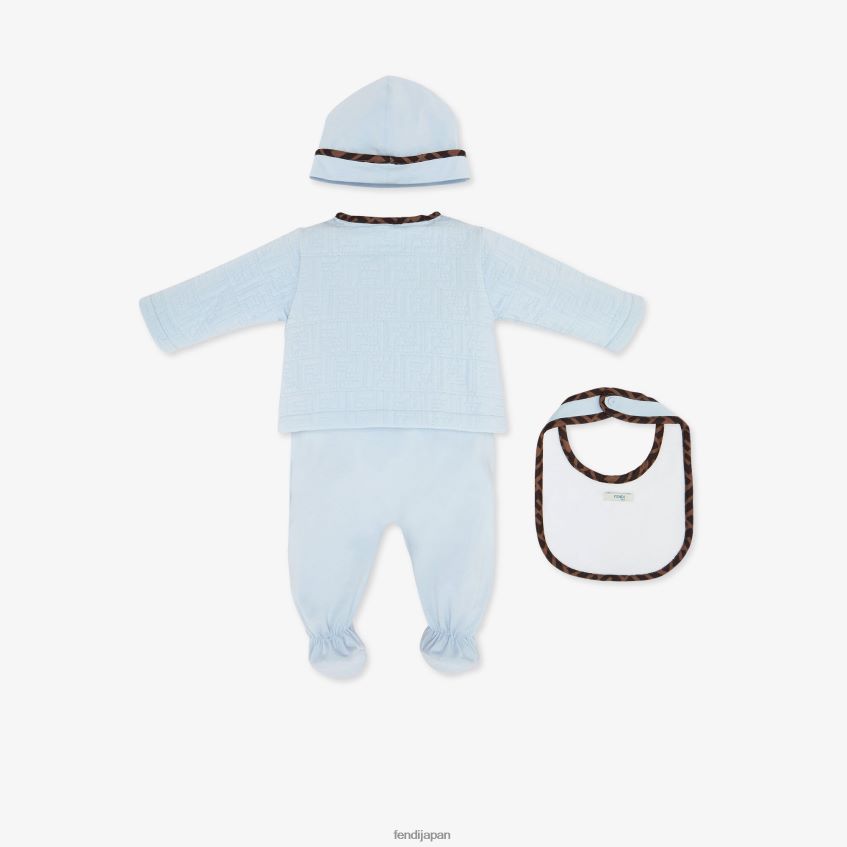 jp Fendi 子供たち キルティングコットンベビーセット ファッション 20L42T2837 衣服
