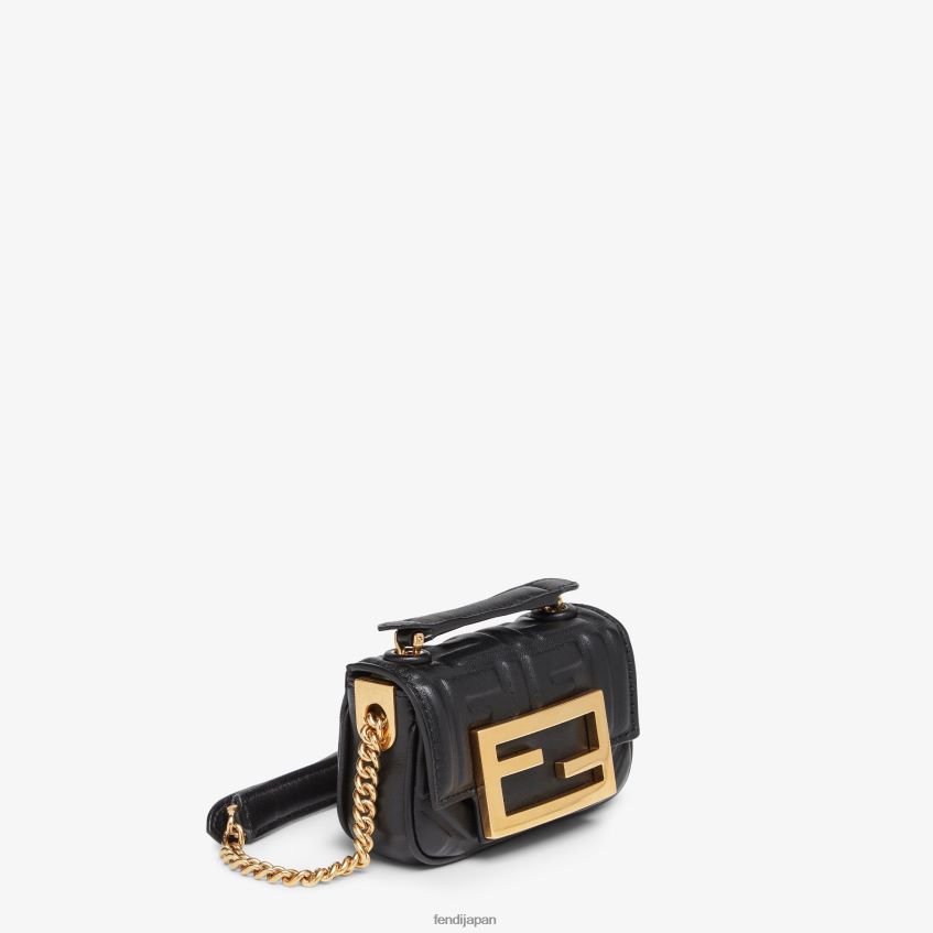 jp Fendi 女性 ナッパレザーミニバッグ 黒 20L42T286 アクセサリー