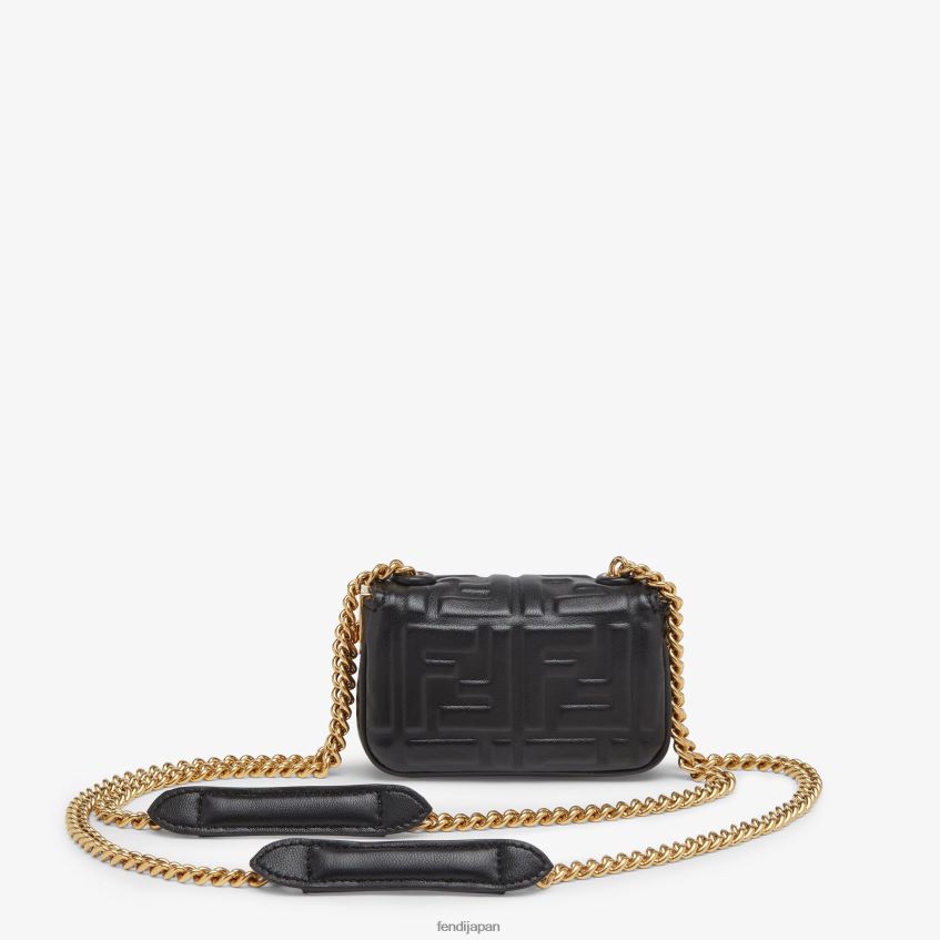 jp Fendi 女性 ナッパレザーミニバッグ 黒 20L42T286 アクセサリー