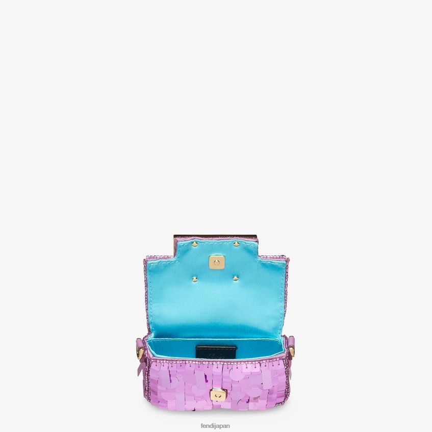 jp Fendi 女性 スパンコールチャーム 紫 20L42T287 アクセサリー