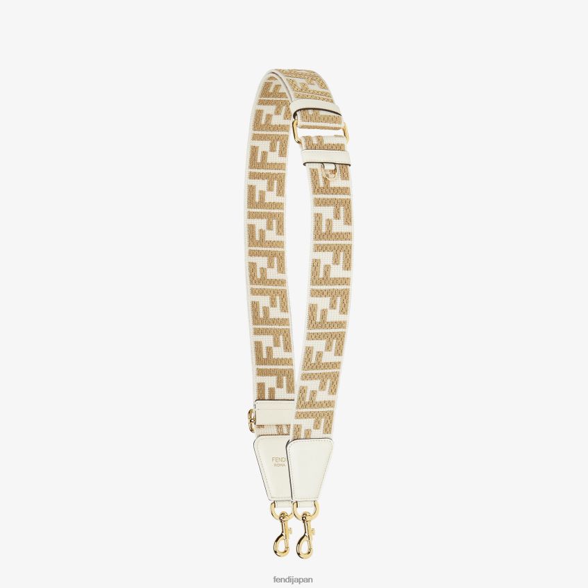 jp Fendi 女性 リボンショルダーストラップ ベージュ 20L42T338 アクセサリー