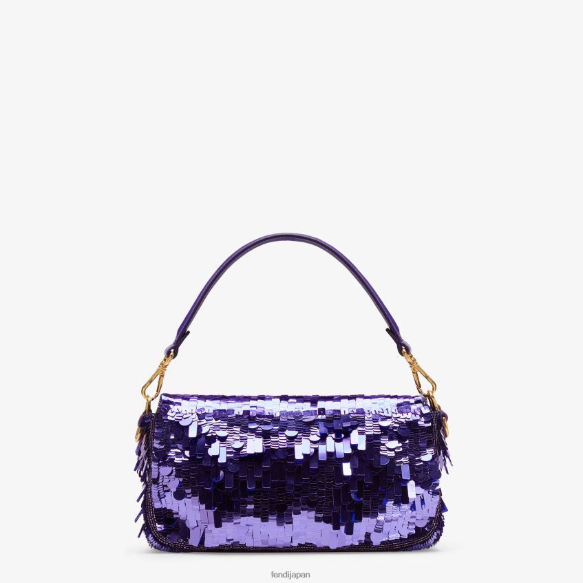 jp Fendi 女性 スパンコール付きバッグ 紫 20L42T517 アクセサリー